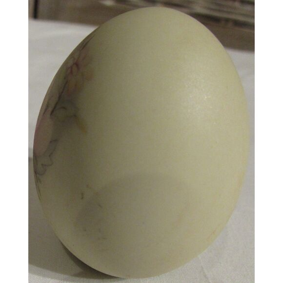 Egg with pink rose collector edition cream pink Easter egg - Picture 2 of 6